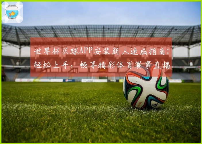世界杯买球APP安装新人速成指南：轻松上手，畅享精彩体育赛事直播体验